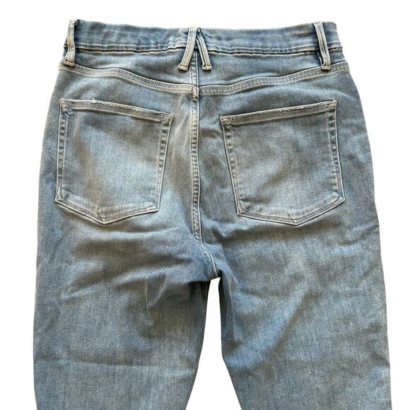 Good American Good Waist‎ Jeans 8 / 29 Blue High Rise Skinny Distressed Grunge - Picture 7 of 14